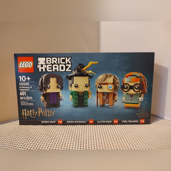 Lego Brick Headz 40560 Professors of Hogwarts Harry Potter NWT Building Toy Set